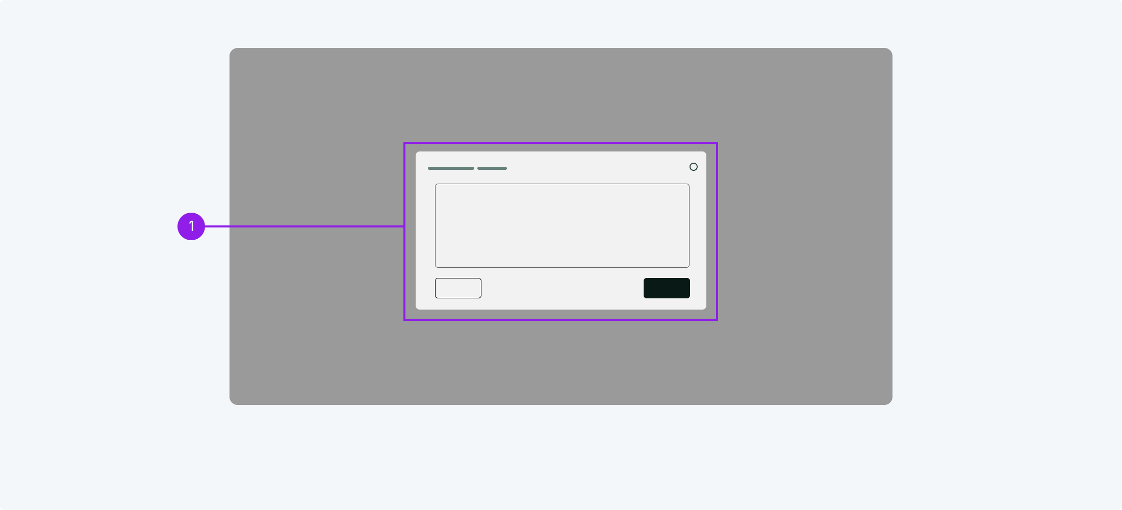 Layout dialog